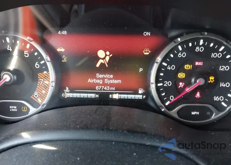 2022 Jeep Renegade (Red) Edition 4X4 z USA, uszkodzony, nr VIN ZACNJDB15NPN74060